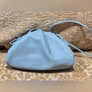 New never used authentic Bottega Venetia mini pouch bag - Blue